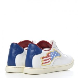 HERMES Quicker Pegase US-Style Calfskin Mens Sneakers